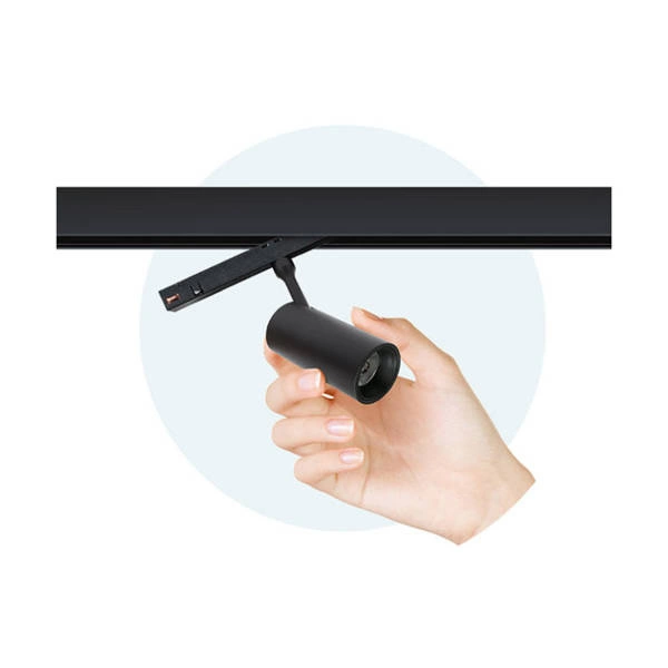 Oprawa szynoprzewodu SHIFT LINE S 30cm 8W biała ciepła | czarny