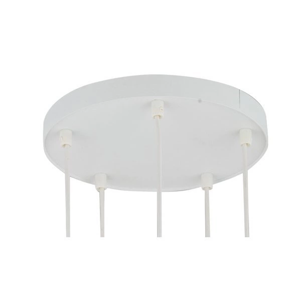 Nowoczesna lampa wisząca SOPEL DUE 5 biały/złoty 33238