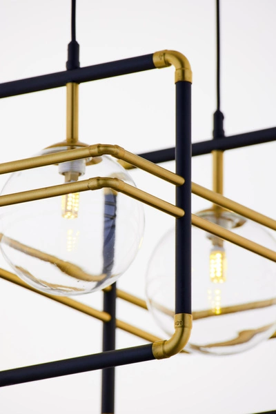 Nowoczesna Lampa wisząca FIORI wys. 115cm 2xG9 14W IP20 | Złoty