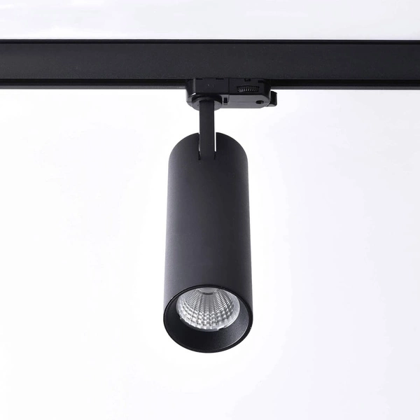 Reflektor do szynoprzewodów trójfazowych MAGNUM, czarny, 20W LED