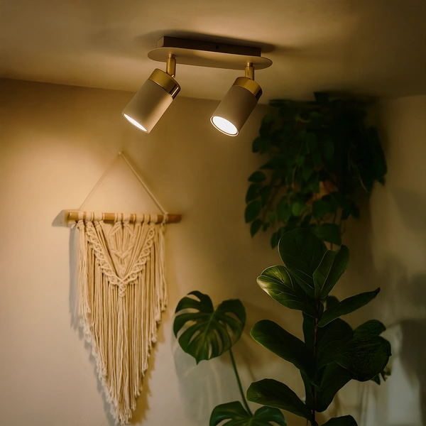 Lampa sufitowa JOKER CASHMERE/GOLD 2xGU10