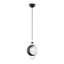 Lampa wisząca ALFA OLIMPIA CZARNA 1xE27 29cm | 61206