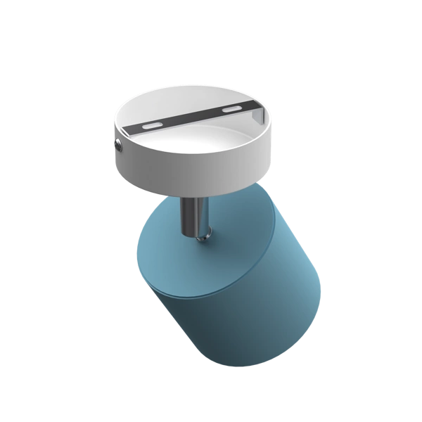 Kinkiet DIXIE BLUE/WHITE 1xGX53