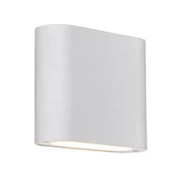 Kinkiet SAPRI, biały, 2x3W LED, barwa neutralna 4000K, IP54