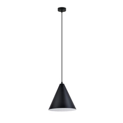 Lampa wisząca Emibig REBEL 1 Czarny/Biały 1270/1