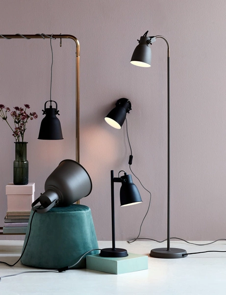 Lampa wisząca ADRIAN E27 25W Metal | Antracyt