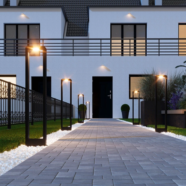 ARIUS L BLACK LAMPA PODŁOGOWA IP 54