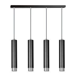 Lampa wisząca Emibig KIBO 4 BL/CHROME 643/4