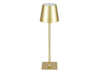 Lampa stołowa TAZA 3,5W 400lm CCT IP54 złota 2x2000mAh 4in1 LITE