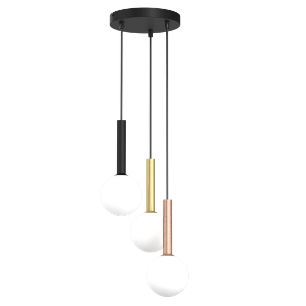 Lampa wisząca PLAY BLACK 3xG9