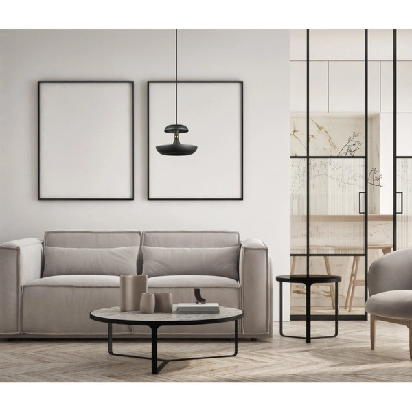 Lampa wisząca Marina śr. 26cm E27 | szary