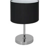 Lampka stołowa CASINO BLACK/CHROME 1xE27 ML6381