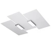 Nowoczesny plafon FABIANO SL.0198 biały/chrom 3xE27