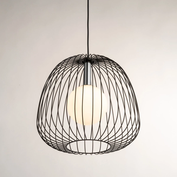 Lampa Sigma BELL 1 M czarny/srebrny 40723