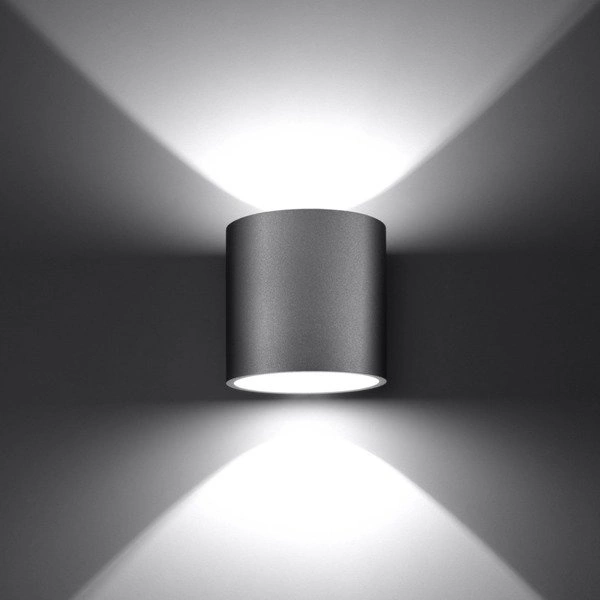 Sollux Kinkiet ORBIS 1 szary 12W LED, SL.0049