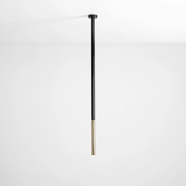 Aldex Lampa sufitowa STICK LONG, 1067PL_G1_L, czarny/złoty, 1x35W G9