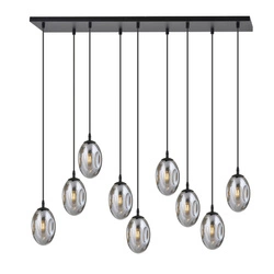 Lampa sufitowa Emibig ASTRAL 9 BL GRAFIT 1266/9