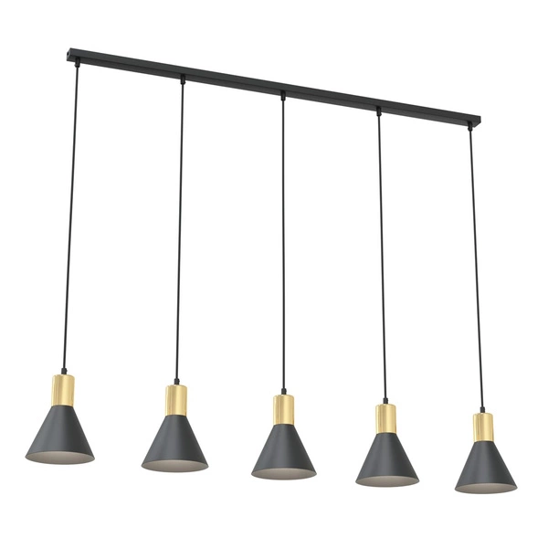 Lampa wisząca Emibig ROSA 5 BL 1388/5