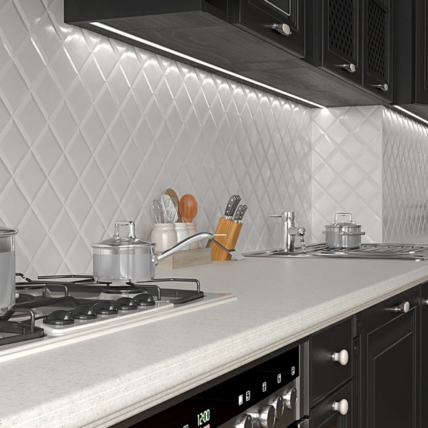 Profil LED P6-1 wpuszczany 100cm szer. 13mm | do osłonek C1/C4 | czarny