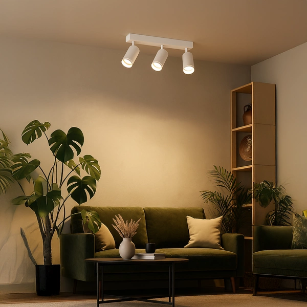 Oprawa Pipe Ring Spot Biały 3xGU10