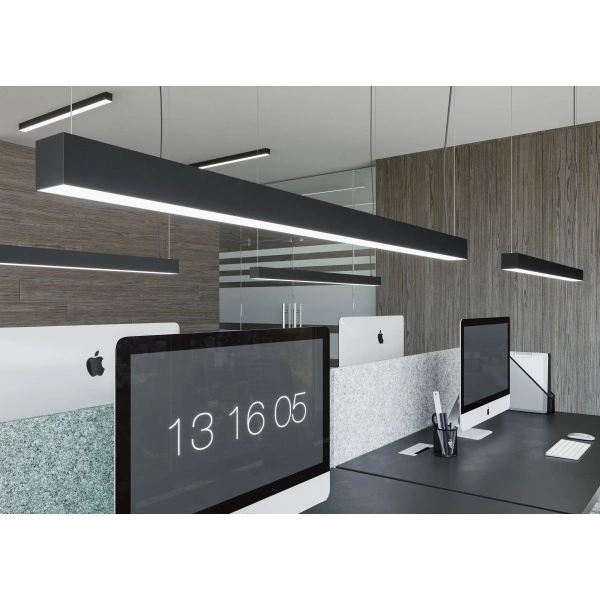 Kinkiet PINNE 1150 CZARNY 38W barwa ciepła 3000K TH.072