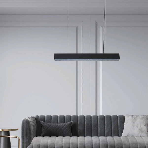 Lampa wisząca Mira M LED CCT Tuya czarna LP-1201/1P M BK Smart