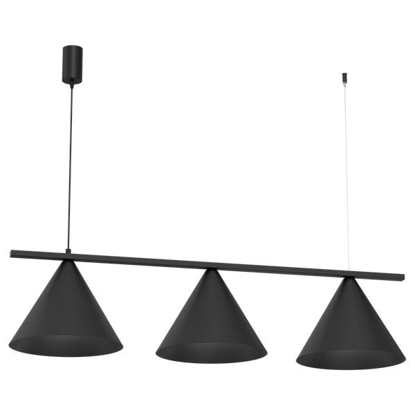 Lampa wisząca CAPITAL CZARNY 3XGX53