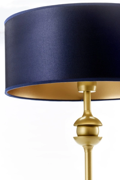 Klasyczna Lampa biurkowa KASZMIR wys. 54cm 1xE27 15W IP20 | złoty połysk