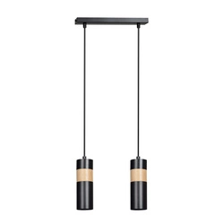 Lampa wisząca Emibig AKARI 2 Czarny 732/2