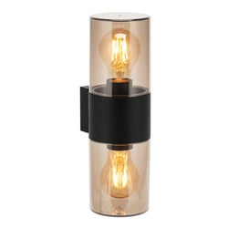 HAGER 2 WALL IP54 BK