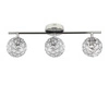 Lampa sufitowa SRARLET listwa 93-85934 chrom/transparentny 3xG9