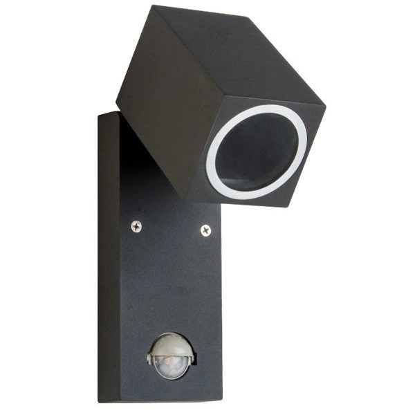 Lampa z czujnikiem ruchu QUAZAR 15 LX czarna