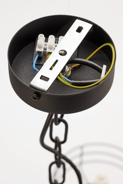 Klasyczny Żyrandol ARTHUR wys. 71cm 3xE27 15W IP20 | czarny