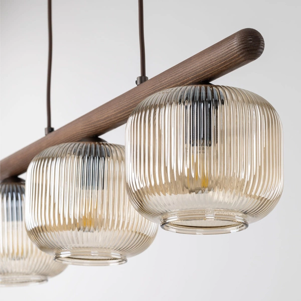 SALVIA BROWN LAMPA WISZACA 3XE14