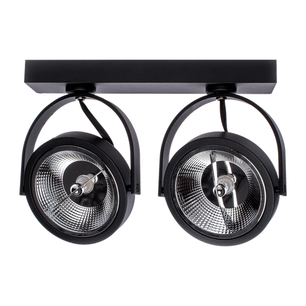 Oprawa natynkowa LUGAR BLACK 2xAR111 GU10 ML5706