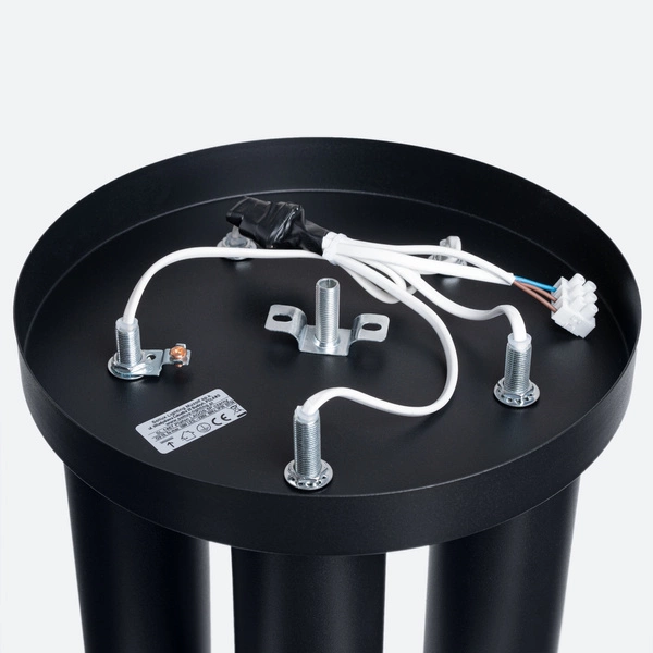 Plafon LAGOS 5P czarny