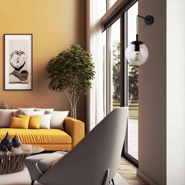 ESME TRANSPARENT KINKIET 1 5387