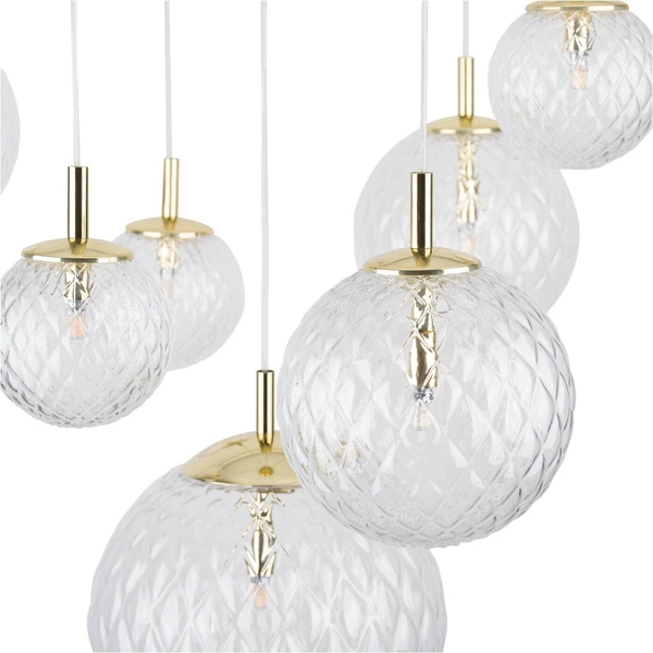 CADIX GOLD LAMPA SUFITOWA 7 PŁ 4608