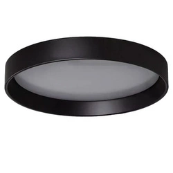 Plafon LED 31W Okrągły Czarny 3 Barwy Świecenia CCT Czarny 56cm Abruzzo Nero