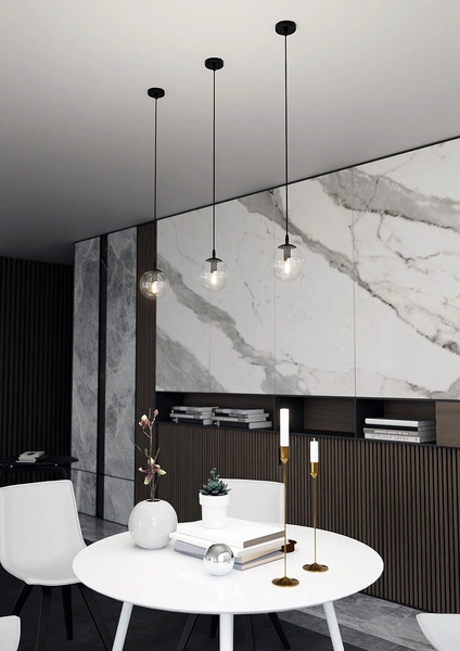 Lampa wisząca Emibig COSMO 1 BL TRANSPARENT 711/1