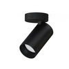 Reflektor sufitowy natynkowy MONO I BLACK wys. 10,5cm GU10 | czarny 7838