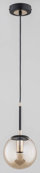 Lampa wisząca ALFA SEBIA CZARNA 1xE14 15cm | 61081