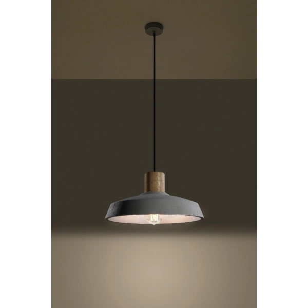 Betonowa lampa wisząca AFRA SL.0282 1xE27