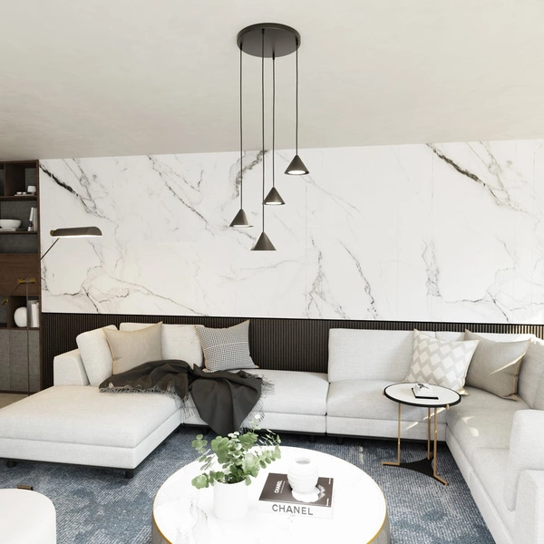 Lampa wisząca Emibig ELIT 4 PREMIUM Czarny 1330/4PREM