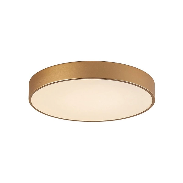 Plafon Orbital 40cm 35W LED neutralna biel 4000K | złoty