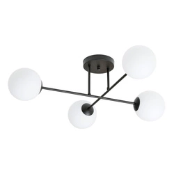 Lampa sufitowa Emibig ROMA 4 BL OPAL 1232/4
