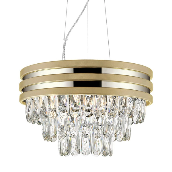 P0525-04A-F4V6 NAICA LAMPA WISZĄCA ZŁOTA/GOLD