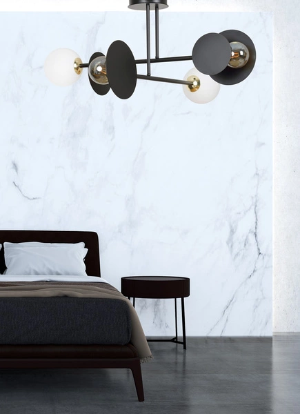 Lampa sufitowa Emibig MINERVA 4 Czarny 612/4