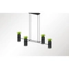 Lampa wisząca KUKKIA TH.004, czarna, 4x40W GU10/ES111
