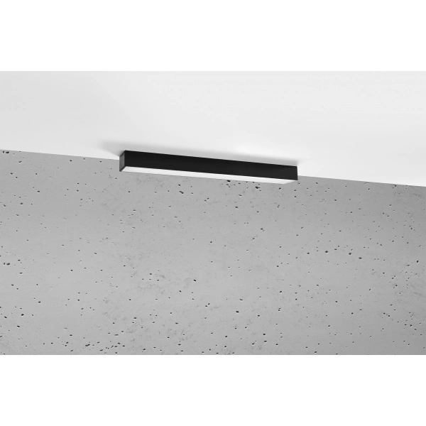 Plafon PINNE 650 CZARNY 22W barwa ciepła 3000K TH.042